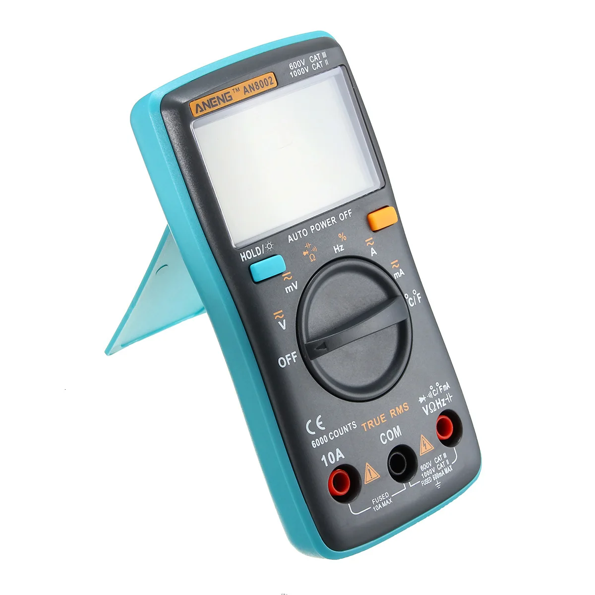 FINDAMAZE AN8002 цифровой True RMS 6000 отсчетов мультиметр AC/DC Ток Напряжение Частота сопротивление температура тестер