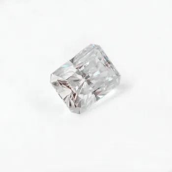 

Wholesales Price 3Ex VVS D Color 0.2Carat 2*4mm Radiant Cut Loose Look Like Real Diamond Moissanite For Ring Bracelet Necklace