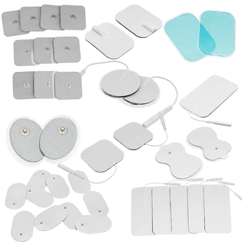 

5Pairs/Lot Replacement Fitness Gel Stickers Hydrogel Electrode Massage Pad Patch For EMS Muscle Training Massager Abdominal Pads