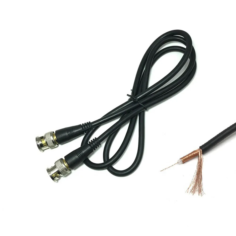 0,5 м/1 м/1,5 м BNC Кабель-адаптер для камеры видеонаблюдения BNC соединительный кабель камеры аксессуары для BNC