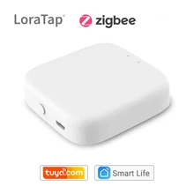 LoraTap Tuya ZigBee 3.0 Smart Hub Wireless Gateway Bridg Smart Life App Remote Control Tuya Devices Mesh Home Automation DIY