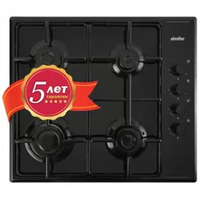 Газовая варочная панель Simfer H60Q40B511