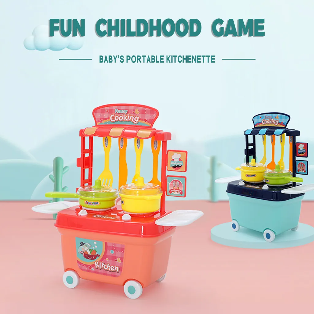 Игрушечная посуда для кухни игрушечная детей игрушка ролевых игр детский