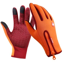 Зимние Термические перчатки для велоспорта перчатки для сенсорного экрана ветрозащитная рукавица зимние Термические перчатки