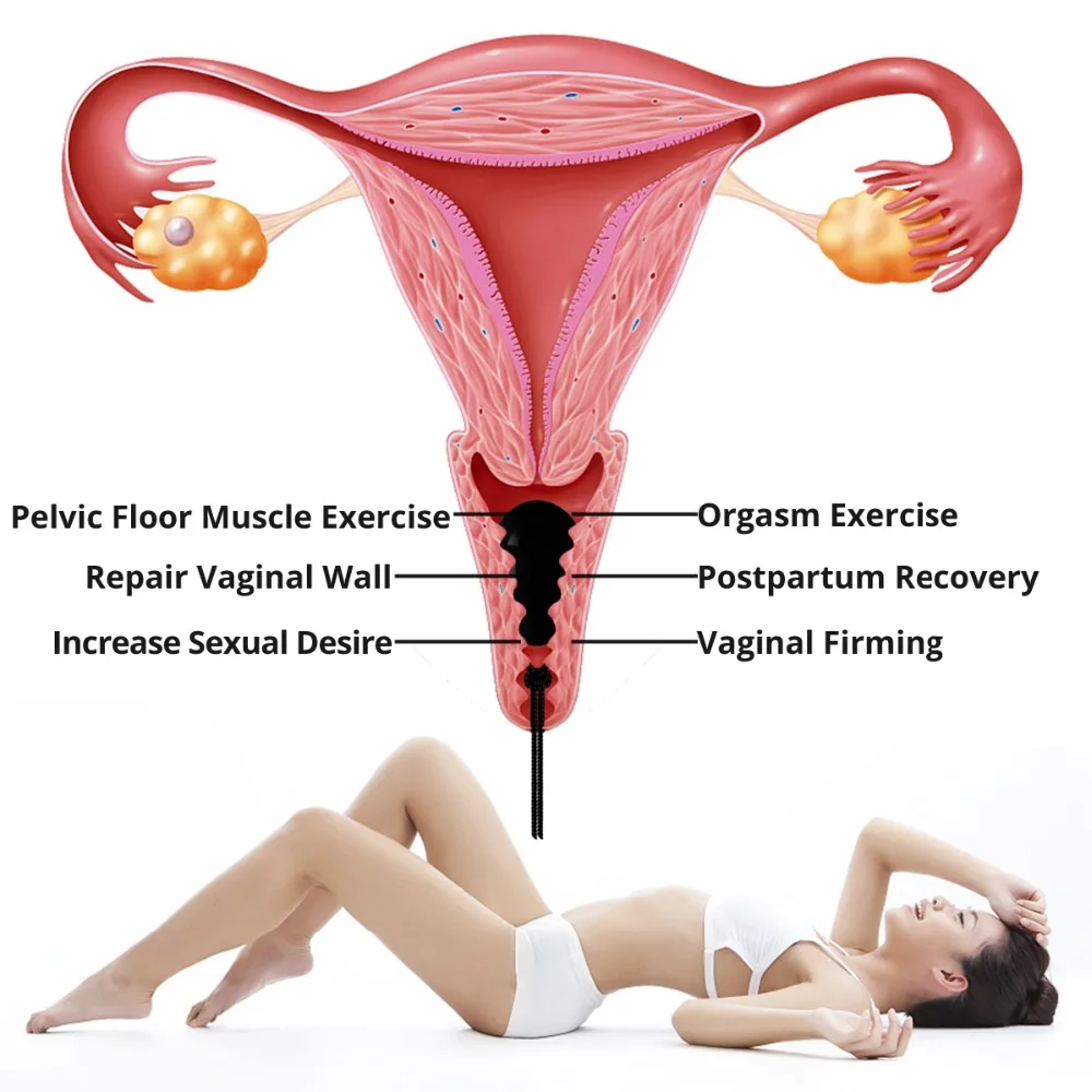 Dropshipping Obsidian Yoni Egg Massage Wand Set Women Kegel Exerciser Vaginal Muscles Tightening Massage Tool RuiTong