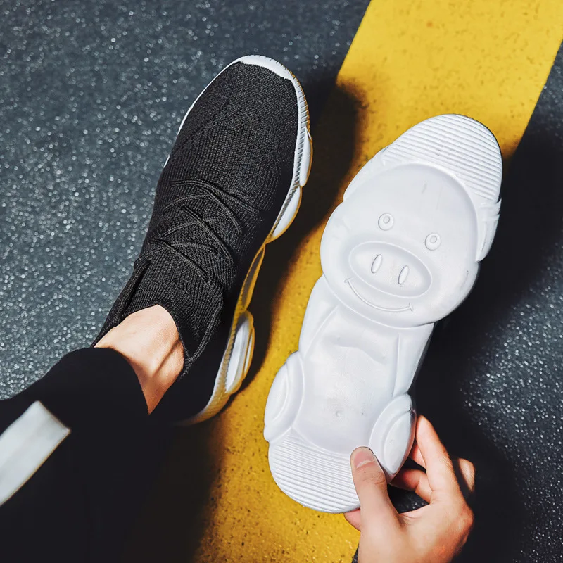 

2019 New Style Summer Teenager Versatile Trend Sports Footwear Versatile Online Celebrity bear xie Mesh wa zi xie