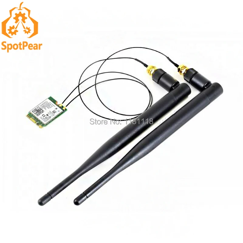 

wireless-ac8265,dual mode wireless nic module applicable for jetson nano, supports 2.4ghz / 5ghz dual band wifi and bluetooth 4.