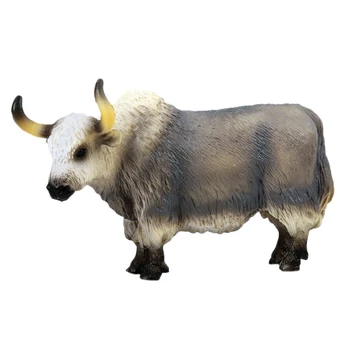 

Simulation Wild Animal Model New Black Yak Yak Figurine Model Toy Ornaments