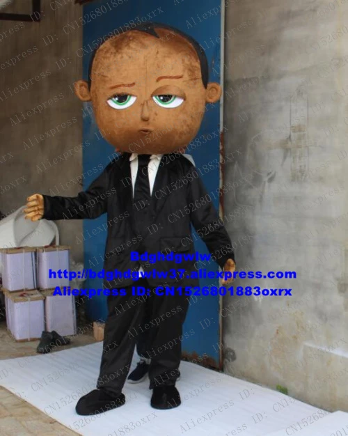 Brown Black Boss Baby Mascot Costume Adult Cartoon Character Outfit Suit  Holiday Celebrate Gather Ceremoniously zx2807|Mascot| - AliExpress