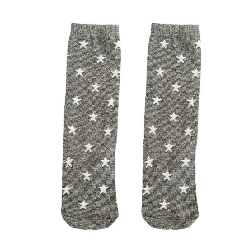 P Kids Autumn Winter Hot Cute Kids Fox Socks Totoro Socks Bear Pancake Cartoon Girls Knee High Socks Baby Long Socks - Цвет: P