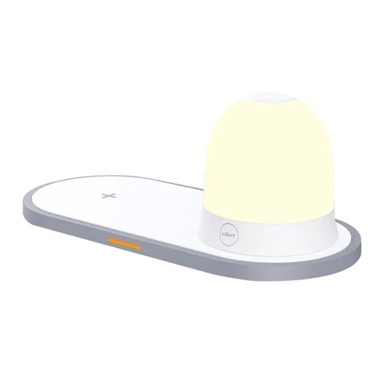 Беспроводное зарядное устройство с функцией ночного освещения для iPhone11 airpods2 pro
