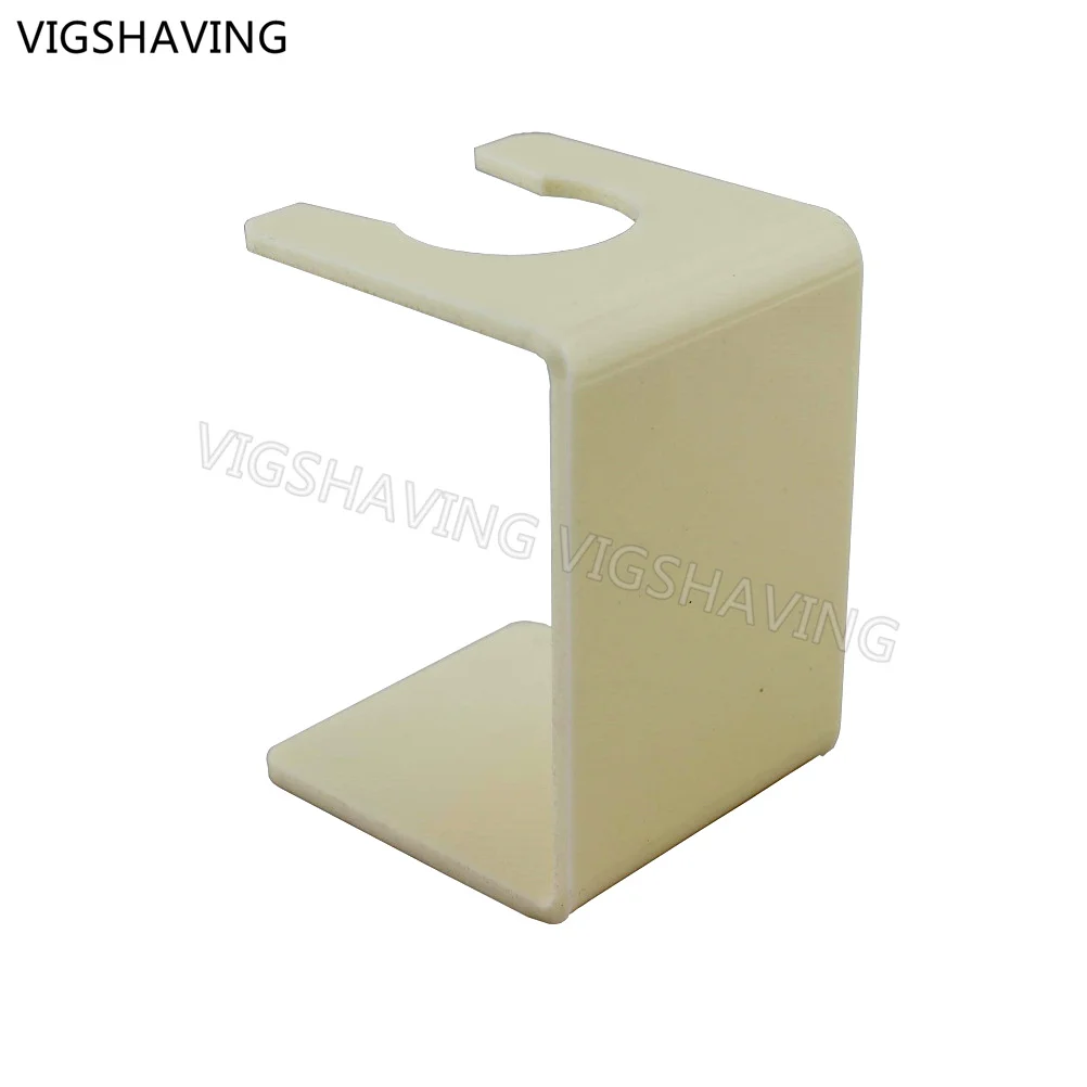Акриловая подставка для бритья мужских кистей бежевого цвета|shaving stand|stand for