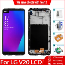 

3A+ 5.7" For LG V20 LCD Display VS995 VS996 LS997 H910 LCD Touch Screen Digitizer Assembly For LG V20 LCD With Frame Replacement