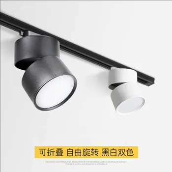 

COB 15W 20W Dimmable Led Track light lamp Ceiling Rail Track lamp lights Spot lights led AC85-265V for shop clothing Store Home