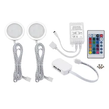 9 светодиодный 12 в RGB Светодиодный точечный светильник 3 Вт Wiless контроль морской шкаф интерьерный потолочный купольный светильник для лодки для VW T4 T5 Прямая поставка