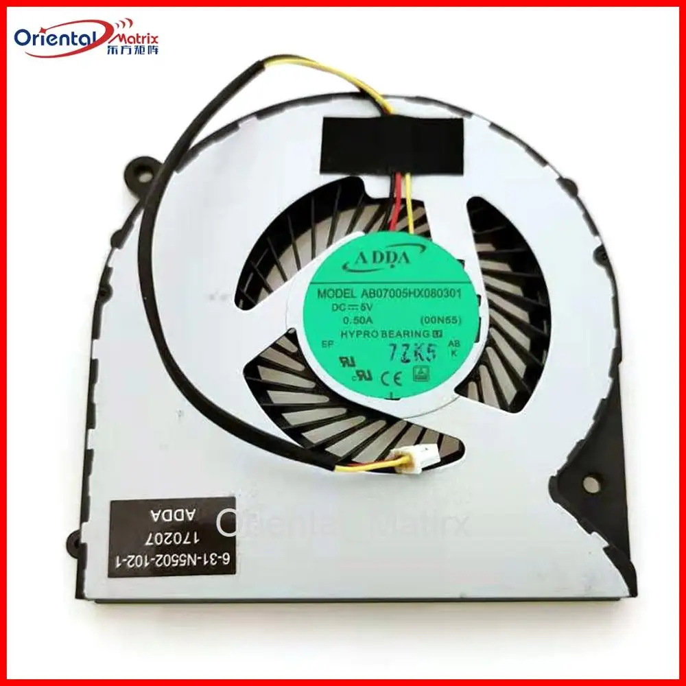 cheap Free Shipping BS6205MS U2B AB07005HX080301 CPU VGA Fan For Thunderobot G150T G170T MACHENIKE T57 Cooling Fan