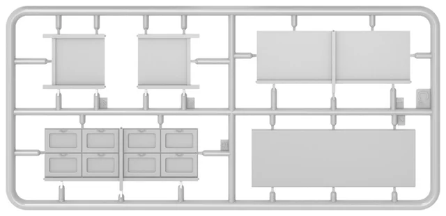 1/35 Scale Die-cast Resin Model Making And Maintenance Worker Scene Layout Model Unpainted (etching Not Included) 6