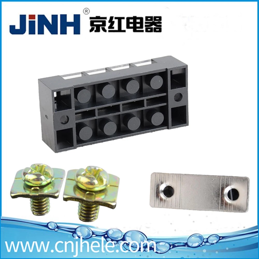 Электрический двухрядный винтовой соединитель для распределения питания с