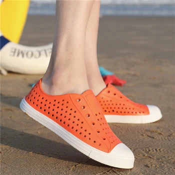 

Sandals Men Summer Outdoor Shoes Woman Beach Slippers Anti Skid River Sea Sandals Breathable Wading Shoes Holiday Flip Flops