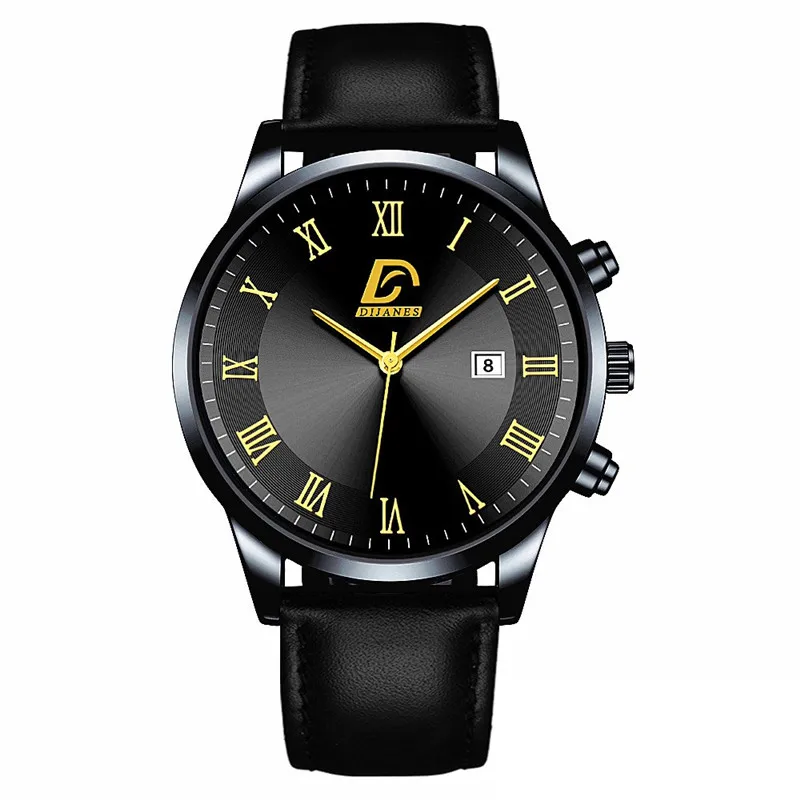 2022 Fashion Mens Gold Stainless Steel Watches Luxury Minimalist Quartz Wrist Watch Men Business Casual Watch relogio masculino 