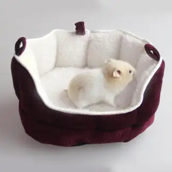 

Pet Nest Velvet Hanging Sofa Bed Hammock for Ferret Rabbit Rat Hamster Guinea Pig Squirrel Toy