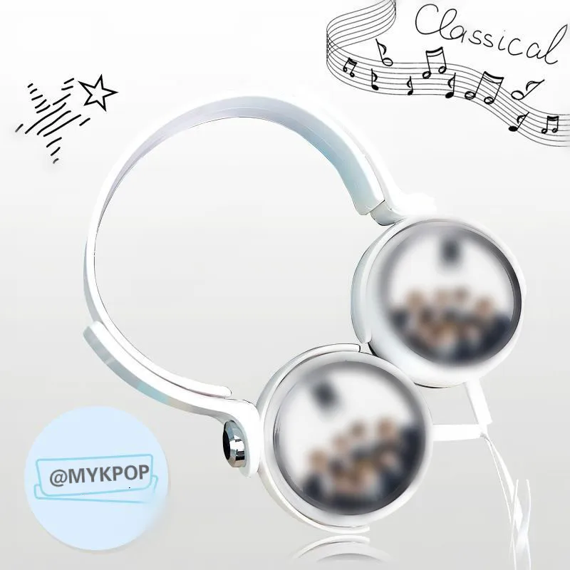 [MYKPOP] тепловые наушники KPOP гарнитура наушники вентиляторы коллекция для взрослых и детей SA19081001
