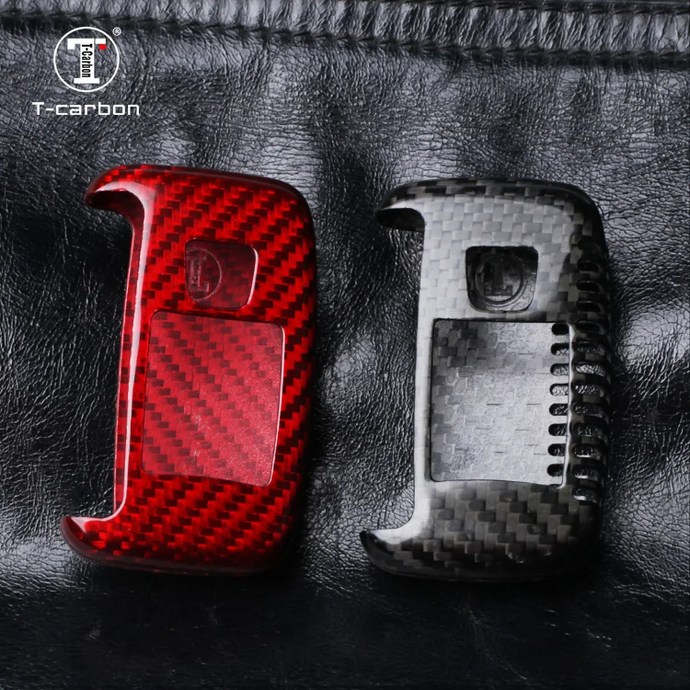T-carbon чехол для ключей из настоящего углеродного волокна для Land rover Range Rover Evoque/Jaguar, аксессуары для ключей