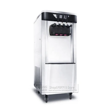 

Cheap Price Soft Ice Cream Making Machine Full Automatic Yogurt Snack Vending Machine 3 Flavor Commercial Ice Cream Maker