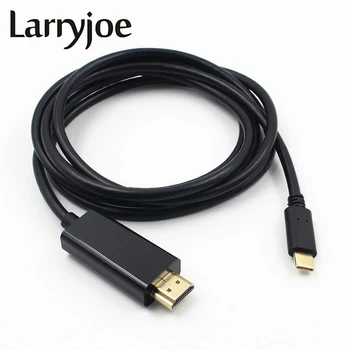 

Dhl Or Fedex 100pcs USB-C Type C USB 3.1 To HDMI 4k 2k HDTV Cable For Galaxy S8 S8+ Plus Cell Phone USB C To HDMI Adapter Cable