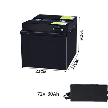 

lifepo4 72V 30Ah lifepo4 Lithium battery BMS 24S deep cycle for 2000w 3000w motor inverter scooter bike solor + 5A charger