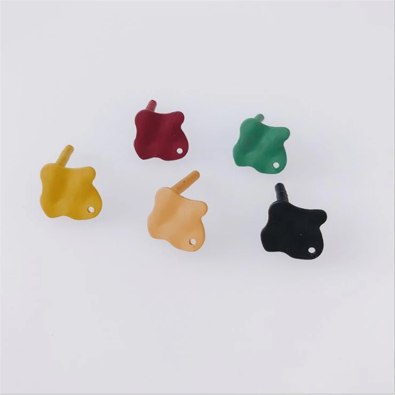 

20pcs/lot New Creative Paint Irregular Geometric Charms Connectors for Diy Stud Earrings Alloy Pendant Jewelry Accessories
