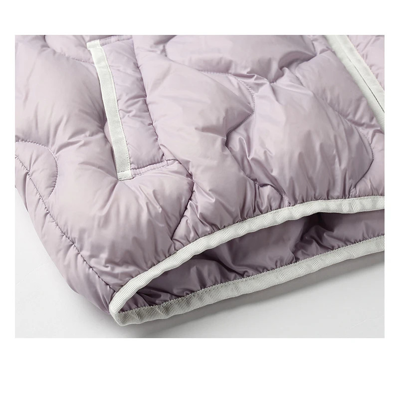 Toyouth Women Down Jackets Thickening Duck Black Greee White Warm Solid Short Baseball Collar Casual Chic Style Overcoat