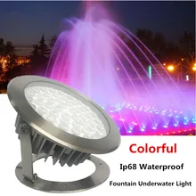 

Colorful LED Swimming Pool Light Underwater Light Stainless Steel RGB Square Fountain Landscape Decoration Ip68 Waterproof 6W 9W