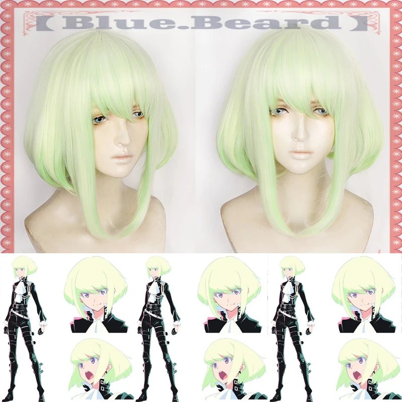 Новинка PROMARE Mad Burnish Lio Fotia 35 см градиентные короткие прямые термостойкие