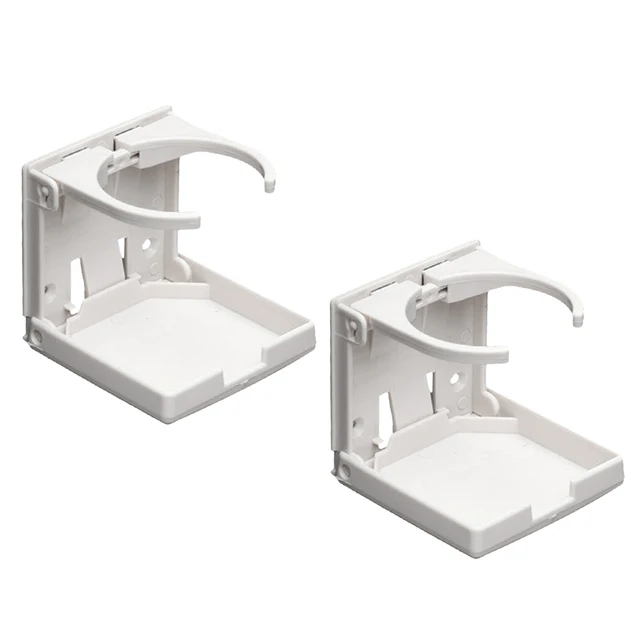 Portabicchieri Pieghevole Auto Regolabile - 2 Pezzi Nero Per Auto E Camper - Foto 10