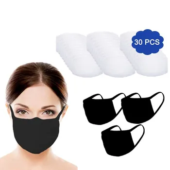 

In Stock Disposable 30Pcs Kids Gasket Filters Adjustable Personal Care Dropshipping New Care Dust Smoke Dustproof mascarilla