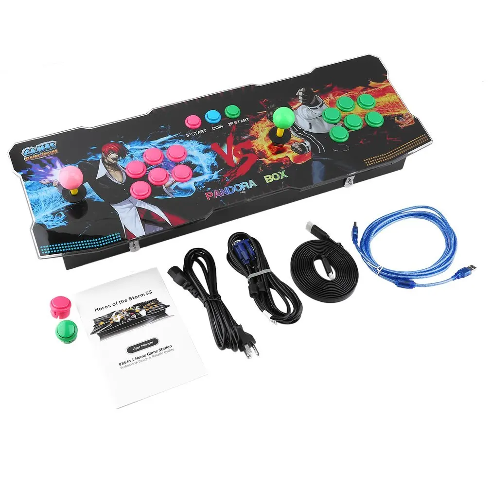 

Professional 999 in 1 Classical Arcade Games Station with Super High Video Resolution Providing Fluent Game Control Experience