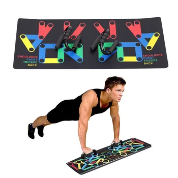 

Push Up Rack Multi-Function Push-ups Board Fitness Stands Tools Body Building Training System Home Gym and Exercise Equipment