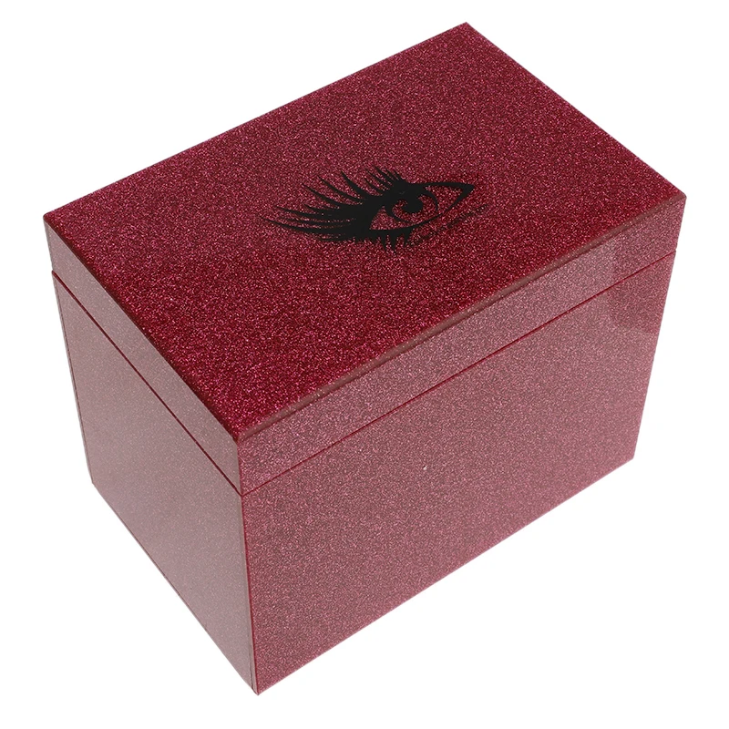 Fuchsia Eyelash Storage Box 10 Layers lashes Glue Pallet Holder Makeup Organizer False Grafting Eyelashes Extension Beauty Tool Fuchsia Eyelash Storage Box 10 Layers lashes Glue Pallet Holder Makeup Organizer False Grafting Eyelashes Extension Beauty Tool