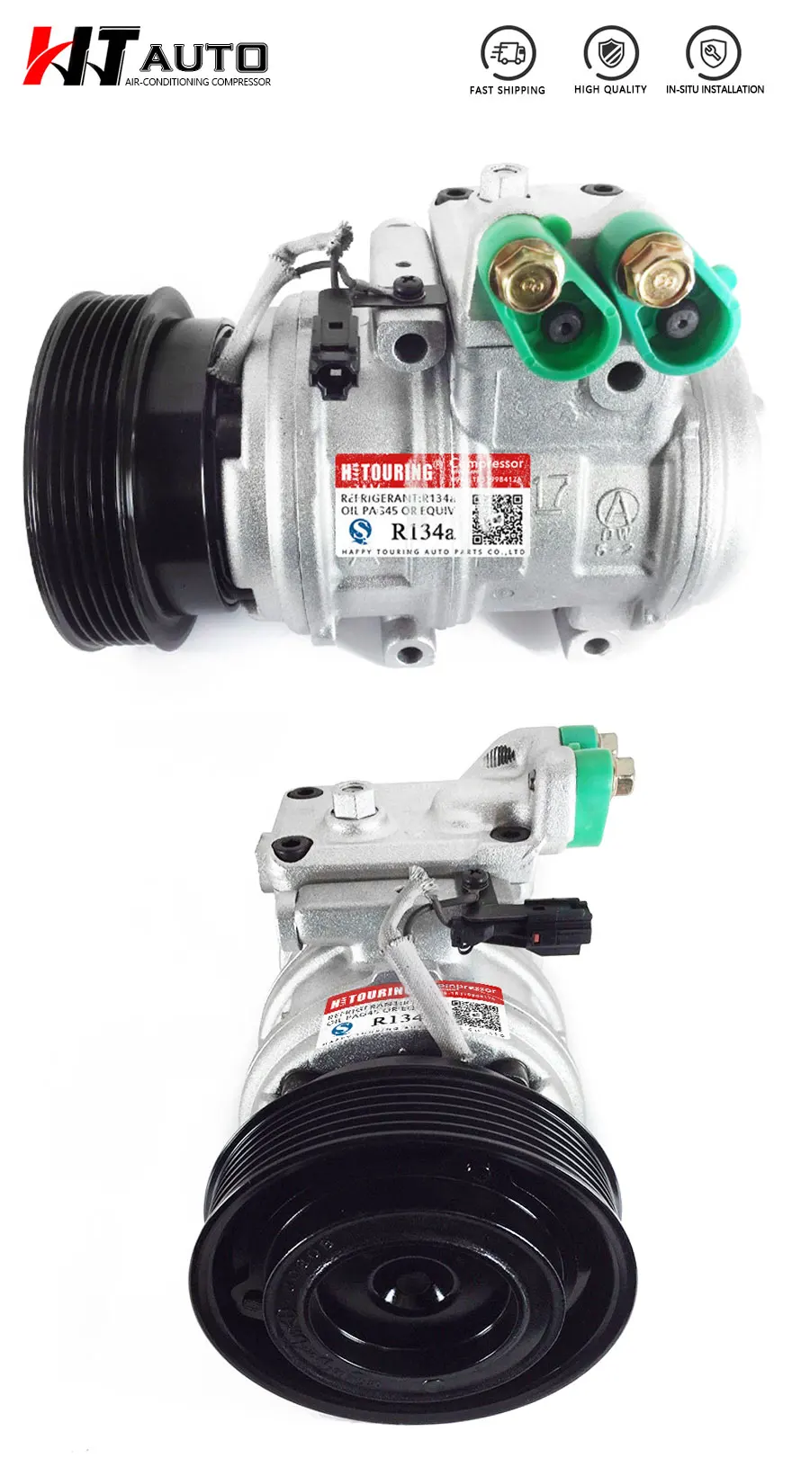 10PA17C AC компрессор 6PK для hyundai Tucson 2,7 для Kia Sportage 2.7L V6 977011D500 977012D600 977012E200 977012E300 977012E500