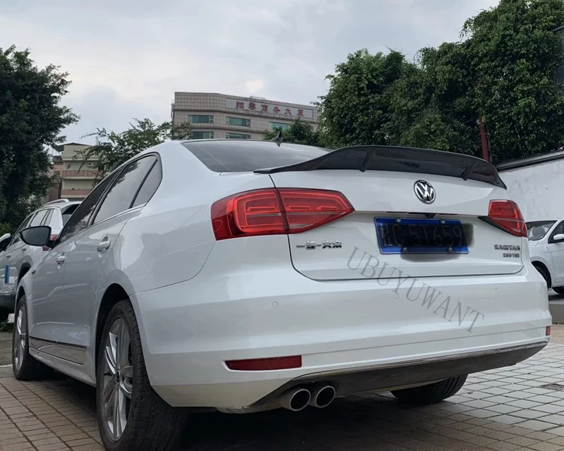 Подходит для Volkswagen Sagitar Jetta2017 ABS/углеродное волокно внешний задний спойлер задний багажник загрузки крыло украшение автомобиля стиль