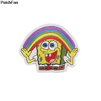 

20pcs/Lot A3172 Patchfan Cartoon Cute Diy Applique Patches Iron Para Shirt Clothing Jersey Embroideried Accessory Dress Badges