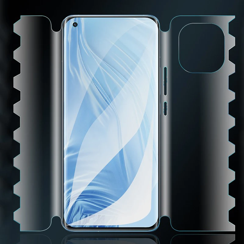 Все в одном мягкая защитная пленка для Xiaomi Mi 11 11pro 10pro 10 pro 10s передняя задняя