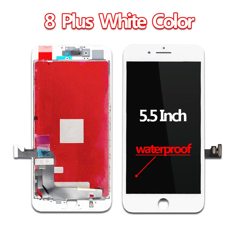 ЖК-дисплей для iphone 8/8+ плюс ЖК-дисплей+ сенсорный экран дигитайзер Замена для iphone 8 iphone 8 Plus ЖК-экран