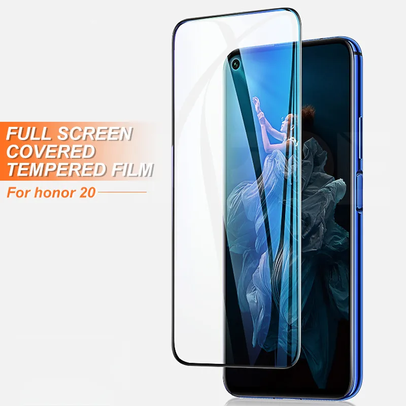 9D полное покрытие из закаленного стекла для huawei Honor 20 10 9 8 Lite V20 V10 V9 Play Защитная пленка для экрана Honor 9X