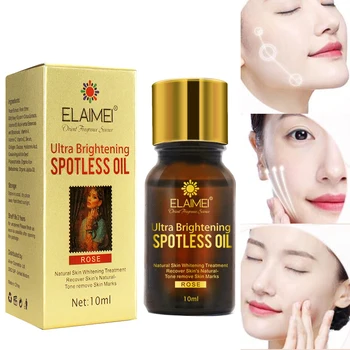 

10ML Pure Natural Essential Ultra Brightening Spotless Oil Dark Spots Fade Away Age Spots Hyper Pigmentation Essential Oil