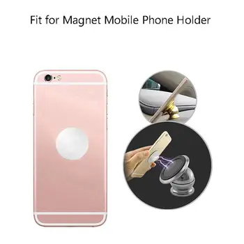 

30x30mm Round Magnetic Automobile Bracket Bracket Magnet Mobile Phone Adsorption Metal Iron Sheet For Magnetic Phone Holder