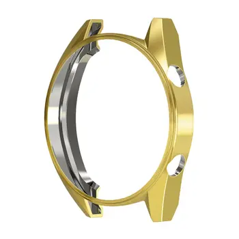 

Plating TPU Slim Smart Watch Protective Case Cover for Huawei Watch GT Half Protector Frame Smartwatch Accessories