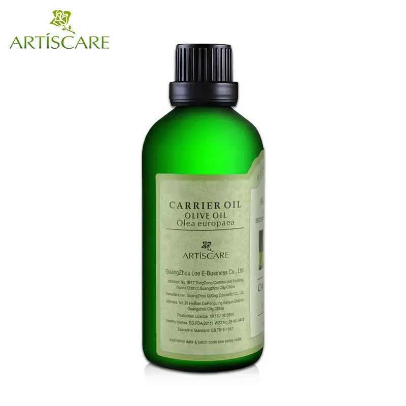 ARTISCARE 100% натуральное оливковое масло на основе 100 мл для сухой кожи увлажняющий
