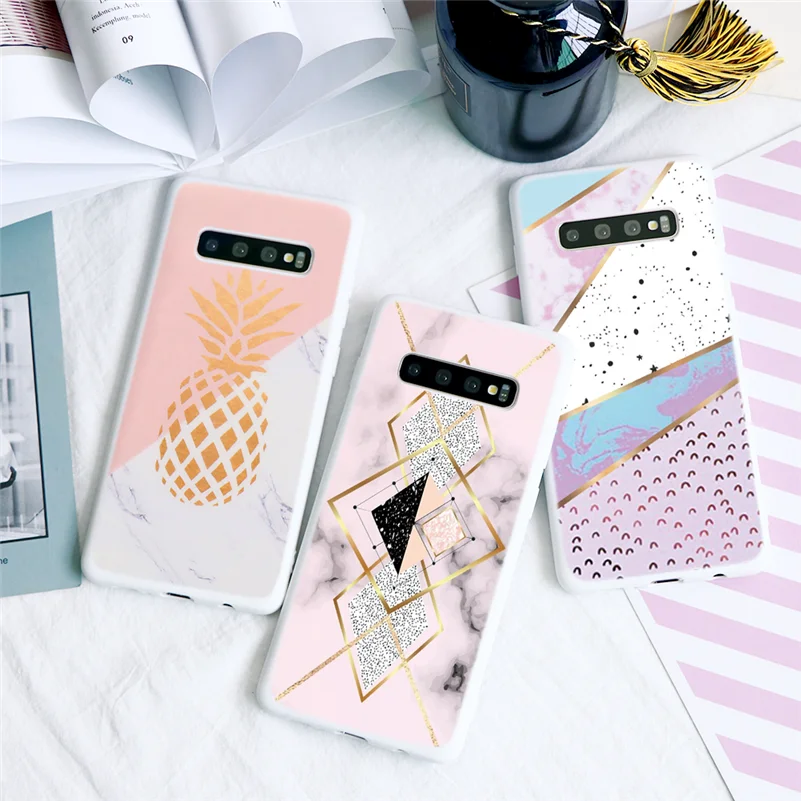

Fundas For Samsung Galaxy S7 S8 S9 S10 Plus A50 A40 A70 A10 A10E A20 A20E A30 A60 M10 M20 M30 Note 5 8 9 10 Pro TPU Marble Case